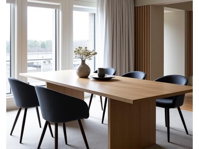 Residentiële Eetkamertafel - Massief eiken