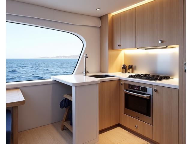 Op maat gemaakt keukenblok voor jachten